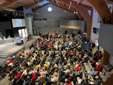 Straw Poll Winner: Amanda Love Takes 54% in Sold-Out GOP SOS Debate; Monica Yatooma 46%; Anthony Forlini Absent (0%)