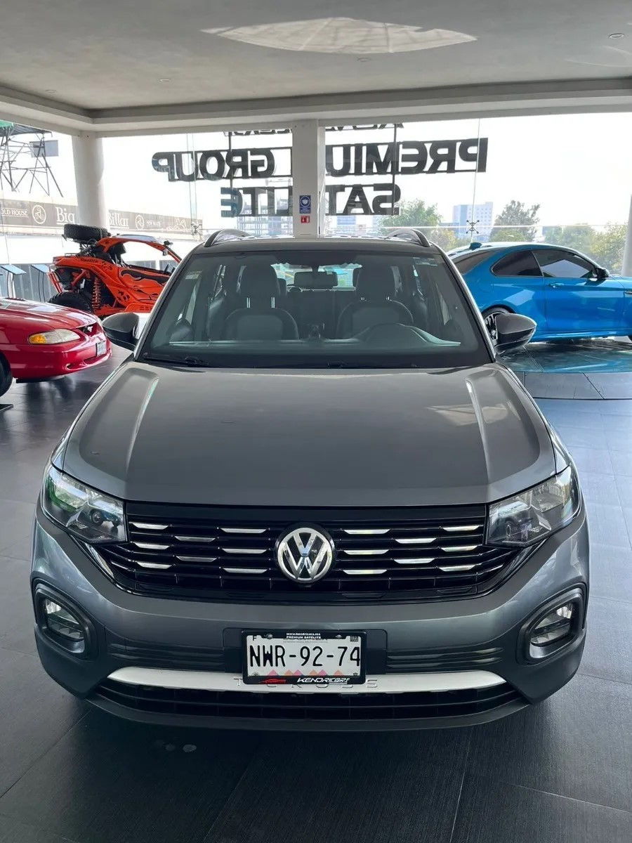 Miniatura: Volkswagen T-Cross 2020 Gris 1.6 Comfortline At