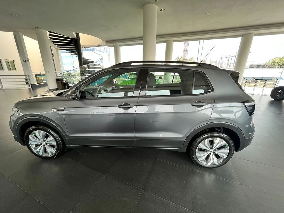 Miniatura: Volkswagen T-Cross 2020 Gris 1.6 Comfortline At