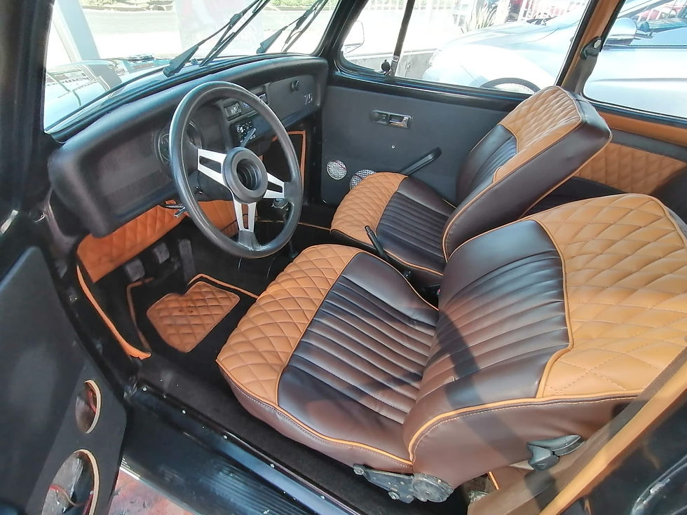 Miniatura: Volkswagen Sedan Vocho 1975 Negro