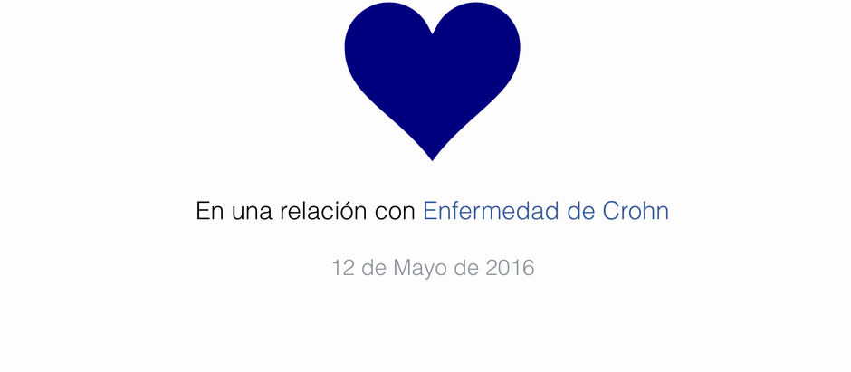 EN UNA RELACIÓN CON LA ENFERMEDAD DE CROHN