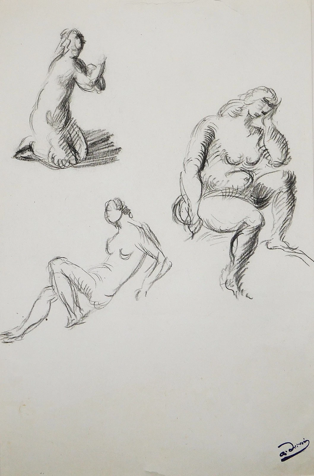 andré derain dessin original