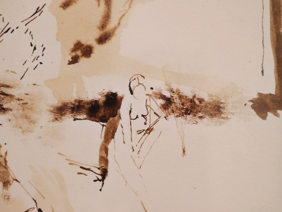 Miniature : charles pollock dessin