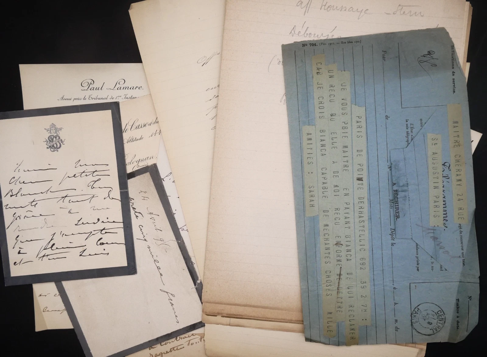 Affaire Sarah BERNHARDT contre BIANCA