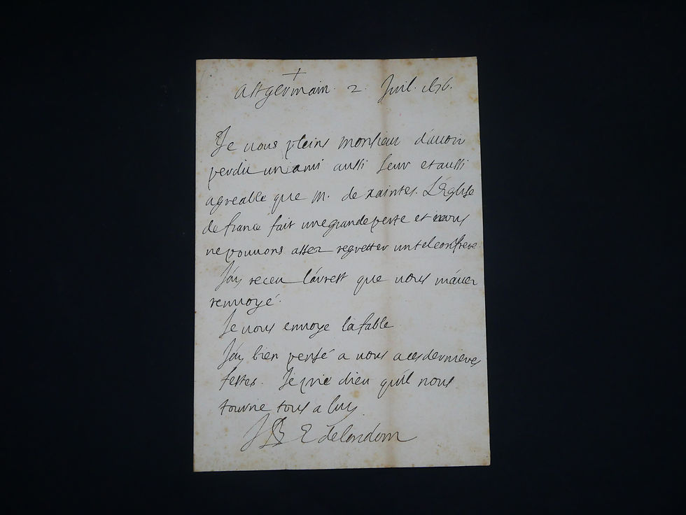 Jacques-Bénigne BOSSUET autographe