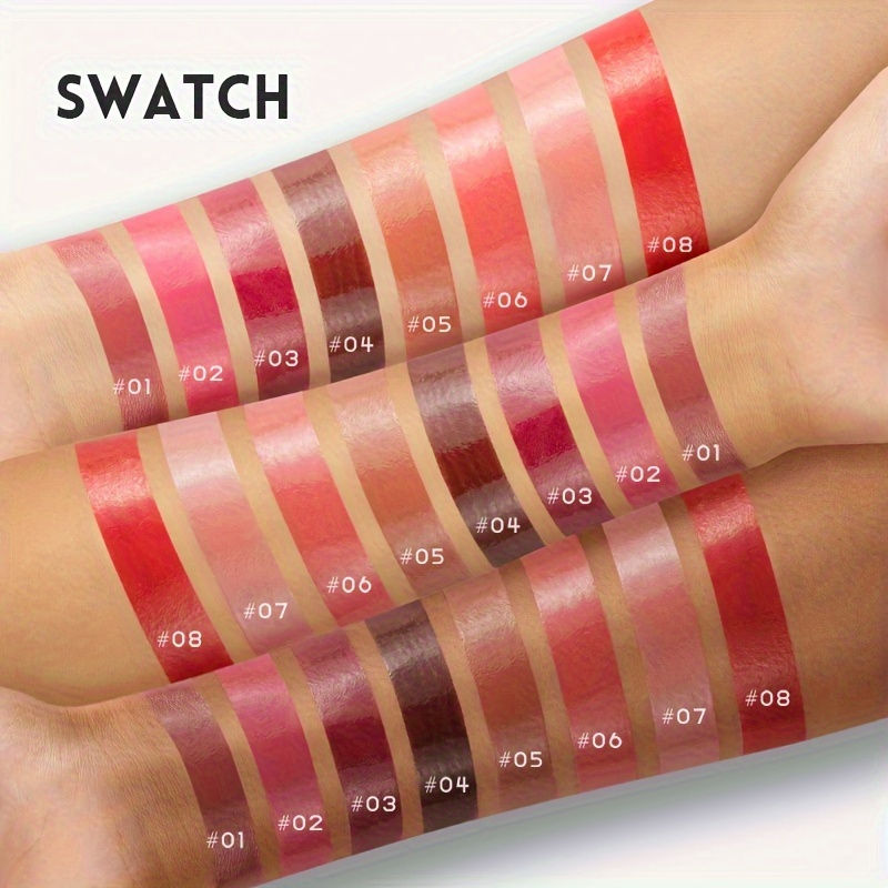 Thumbnail: Glass Shine Lip Glaze, Mirror Finish Lipstick, Waterproof, Long Lasting, Non-Tra