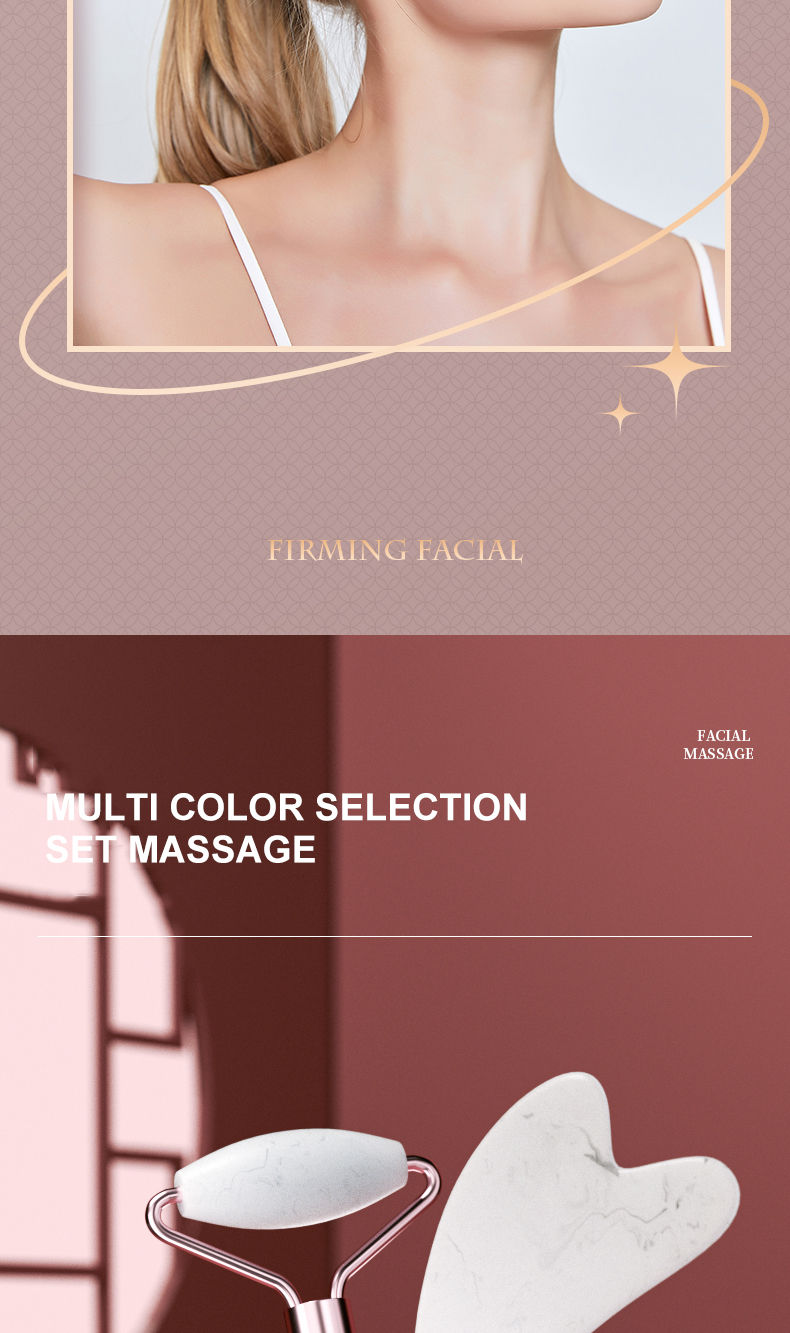 Thumbnail: Roller for Face Neck Eye Resin Facial Massage Instrumenr Health Care Scraping Bo