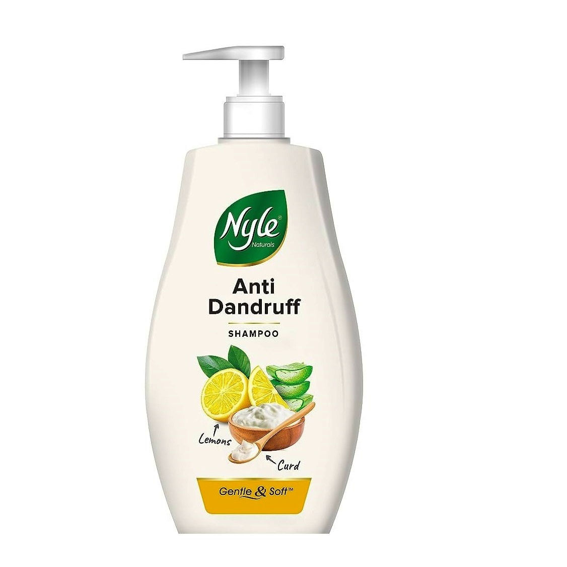 nyle anti dandruff shampoo 800ml bottle pump