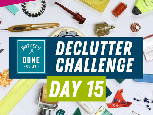 Declutter Challenge 2026 - Day 15 - Kits & Precuts
