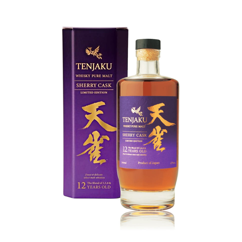 Tenjaku 12 YearsOld Pure Malt Sherry Cask Limited Edition Whisky