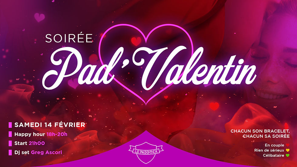 SOIRÉE PAD'VALENTIN