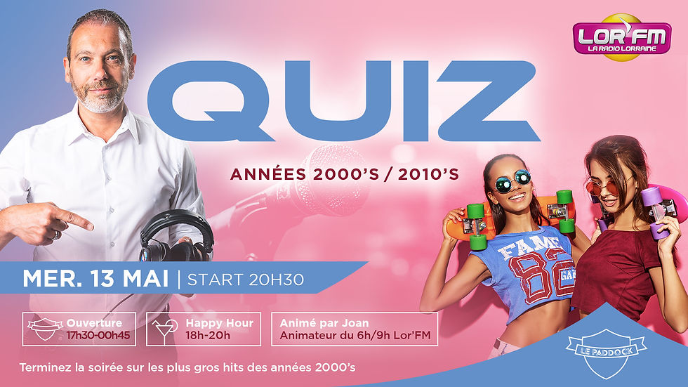 SOIRÉE QUIZ