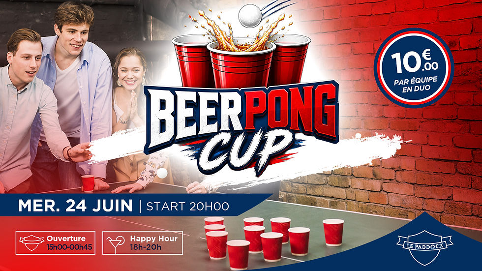 SOIRÉE BEERPONG CUP