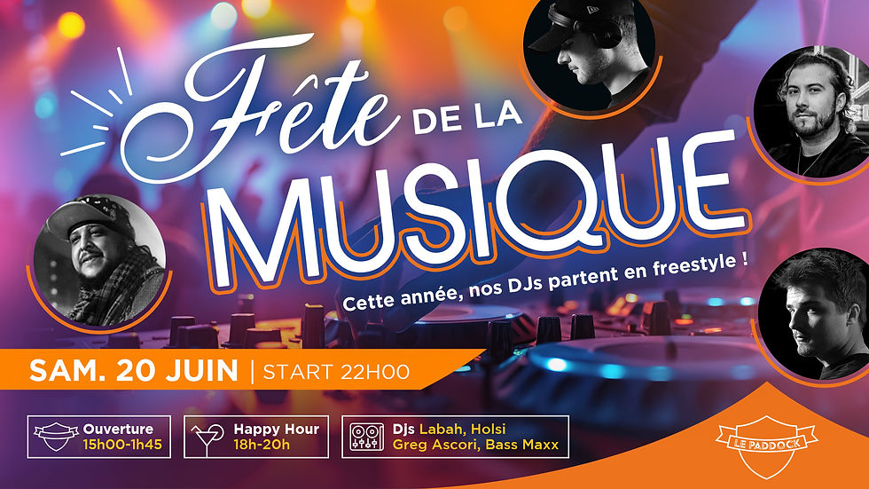 FÊTE DE LA MUSIQUE