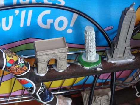 Farmers Branch Bike Project #2 - Oh The Places You Will Go, Detail 3