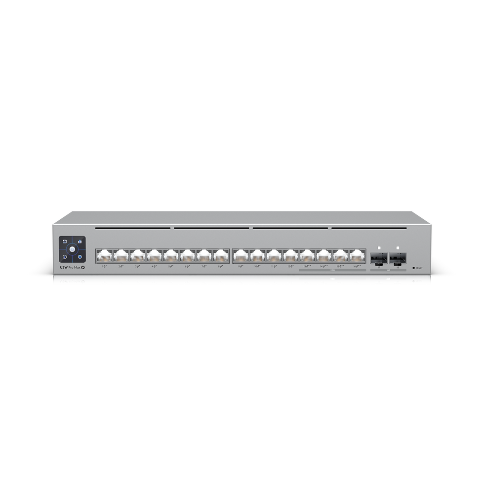 Ubiquiti USW-Pro-Max-16-PoE UniFi 16-port Layer 3 Switch 180W