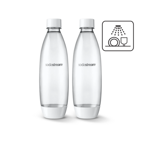 Sodastream Dishwasher Safe Bottle 2pack, 1 Liter Hong Kong Smart