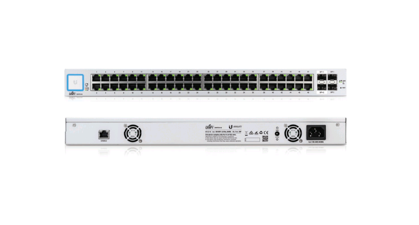 Thumbnail: Ubiquiti US-48 UniFi 48-Port Managed Gigabit Switch with SFP+