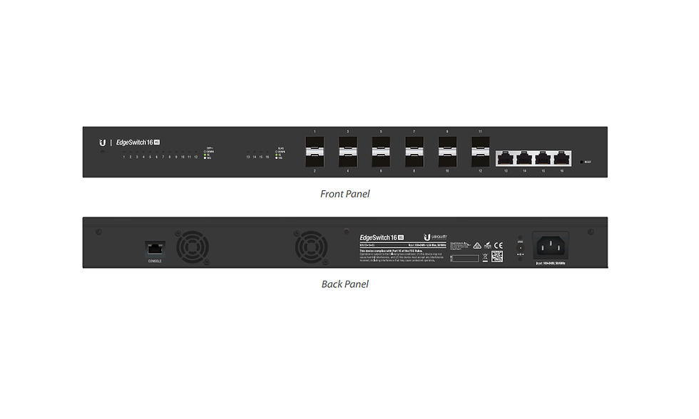 Thumbnail: Ubiquiti ES-16-XG EdgeSwitch 10G 16-Port Managed Aggregation Switch
