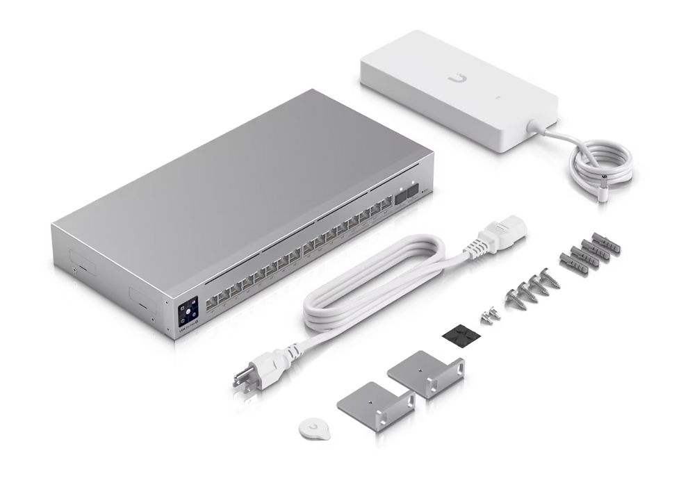 Thumbnail: Ubiquiti USW-Pro-Max-16-PoE UniFi 16-port Layer 3 Switch 180W in the box