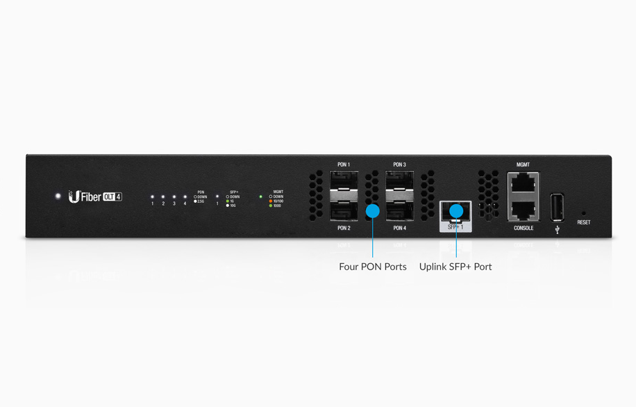 Thumbnail: Ubiquiti UF-OLT-4 UFiber OLT 4 Terminal