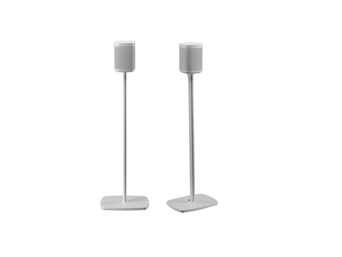 Flexson Floor Stand for SONOS One/One SL/Play:1 (Pair), White