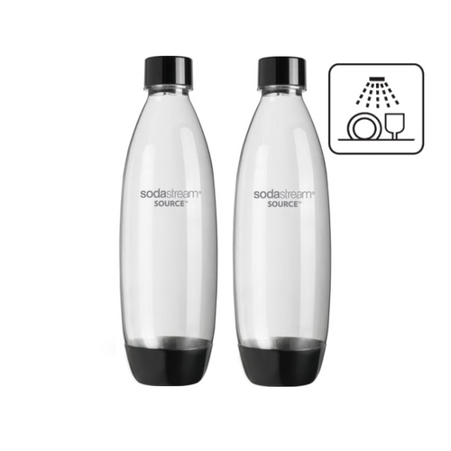Sodastream Dishwasher Safe Bottle 2pack, 1 L Hong Kong Smart
