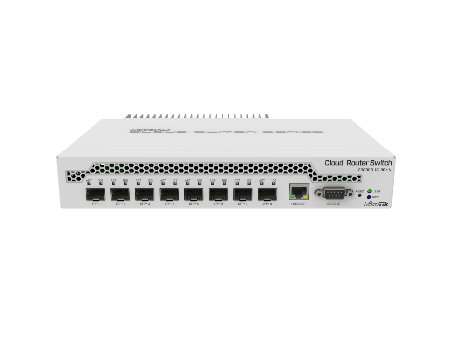 MikroTik CRS309-1G-8S+IN Ethernet Switch with 1x Gigabit and 8x SFP+