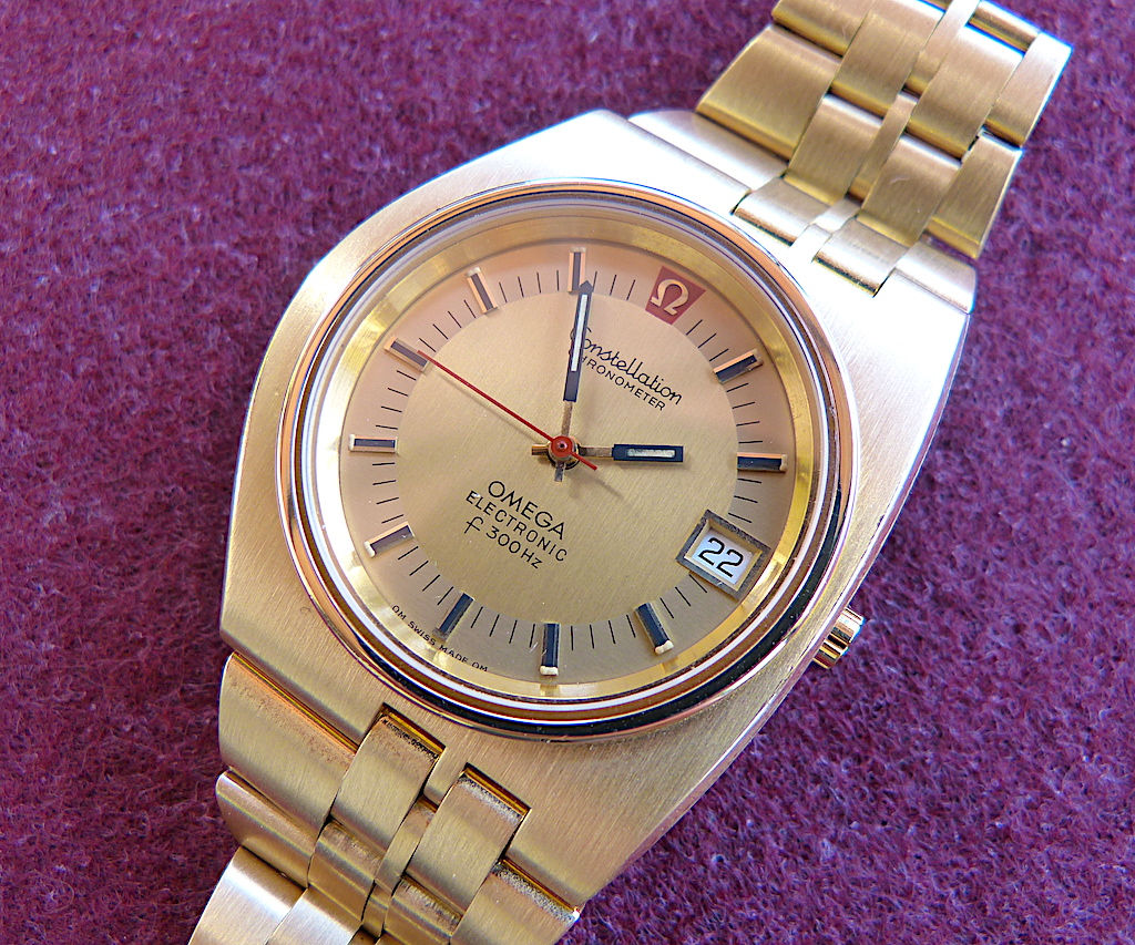 Omega Gold F300Hz D shape, 198.0004 rare!