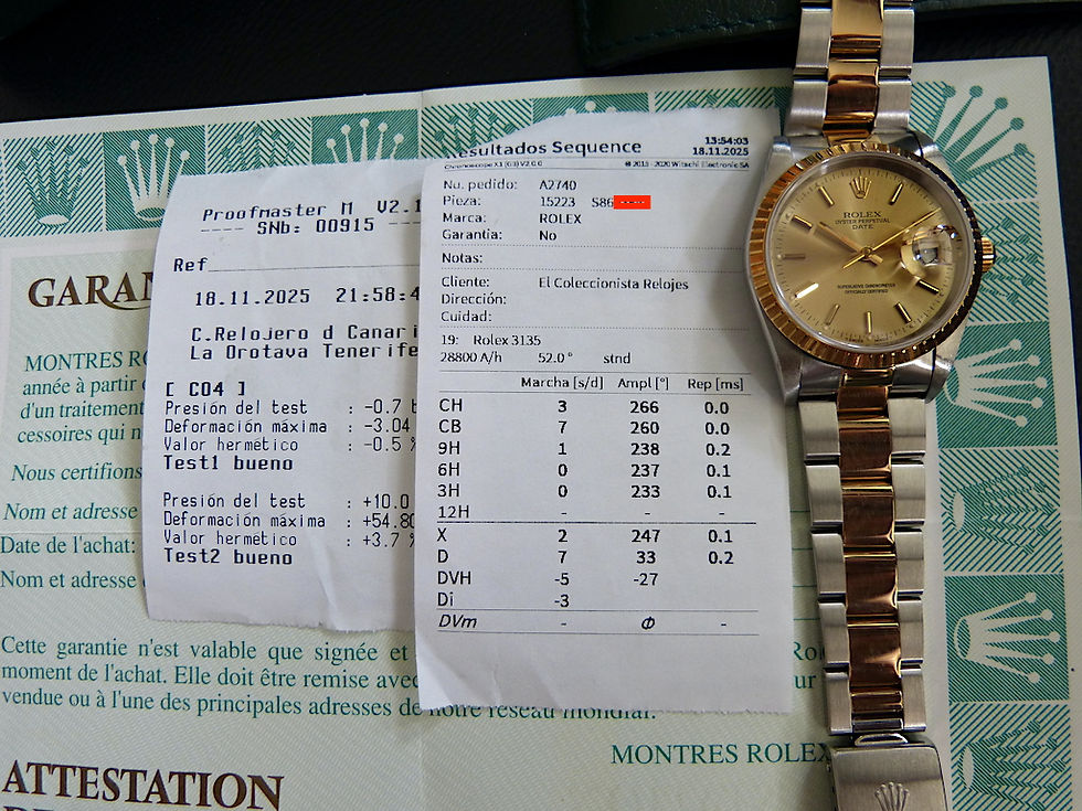 Miniatura: Rolex Date 15233 Box & Papers