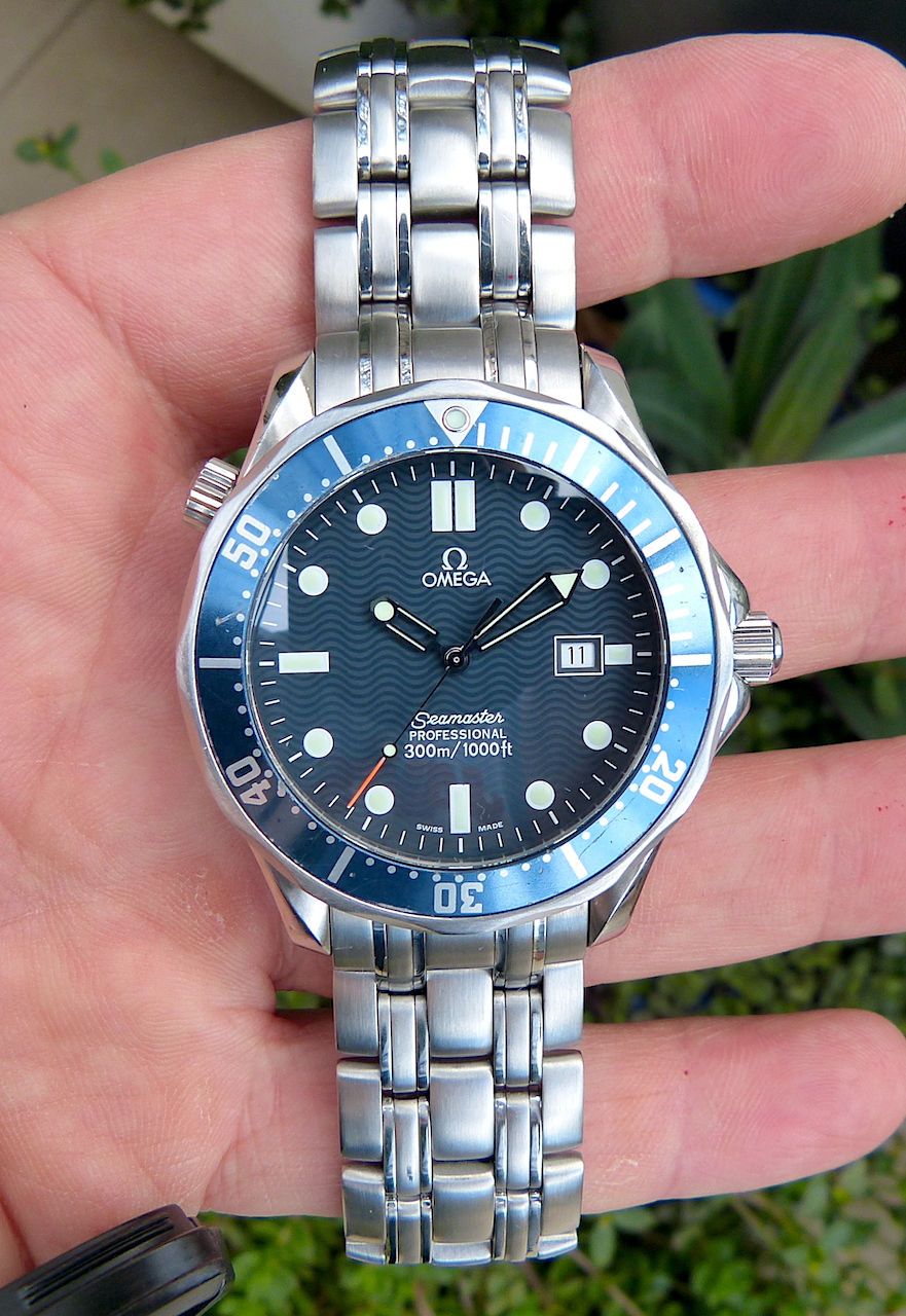Miniatura: Omega Seamaster 300 Bond 41mm Quartz Serviced Box & Papers ref. 2541.80.00
