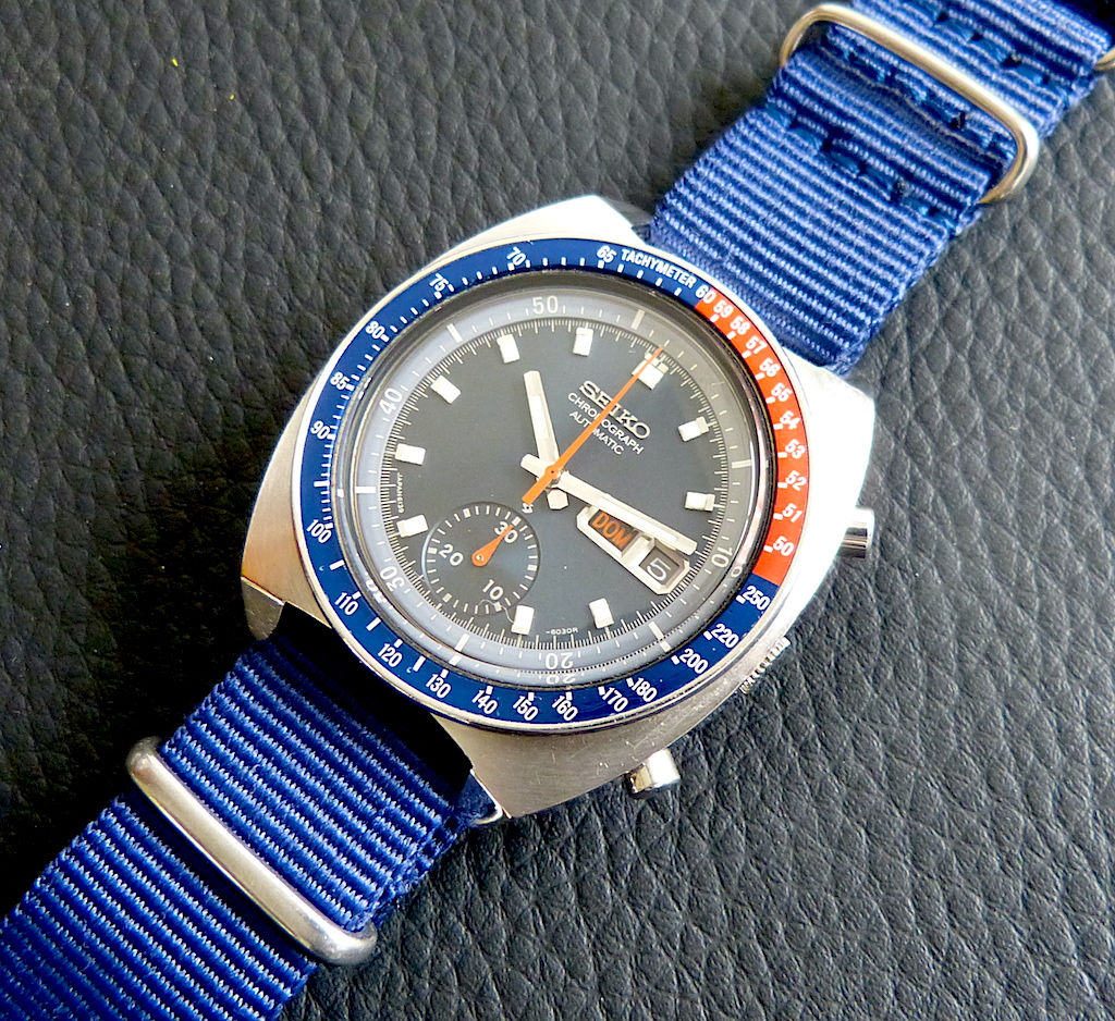 SEIKO Pogue 6139-6002 Automatic Chronograph Dial R