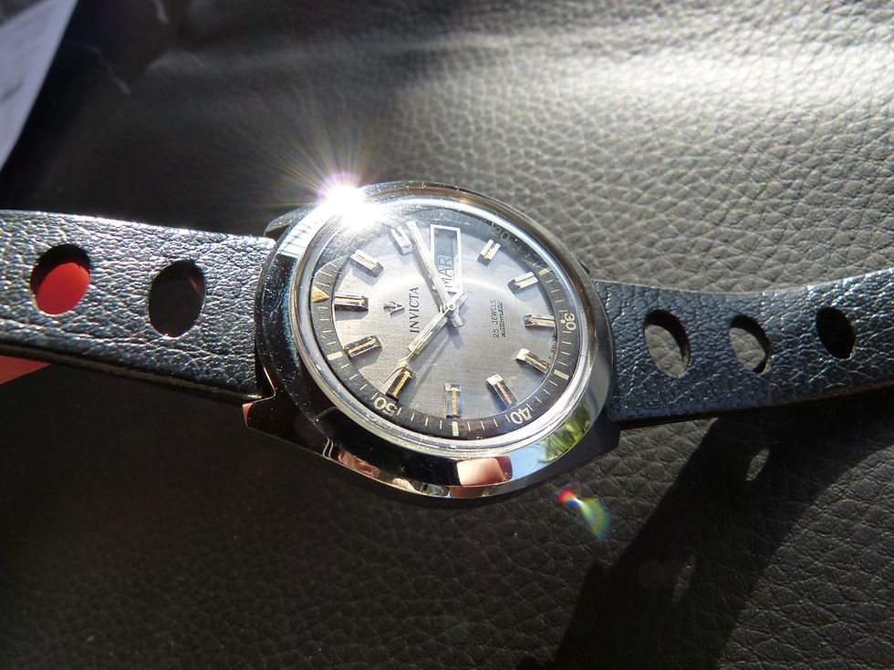 Miniatura: INVICTA NOS 1970 Super Compressor Diver 42mm oversized case RARE!! SERVICED