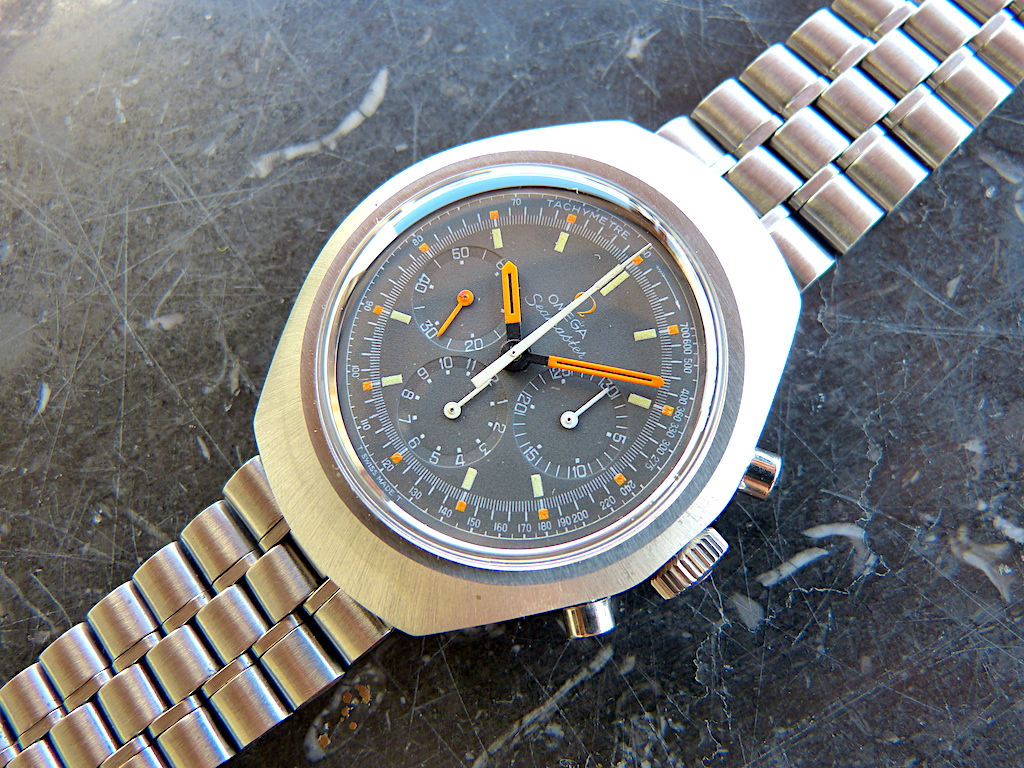 Omega Seamaster Flat Jedi racing