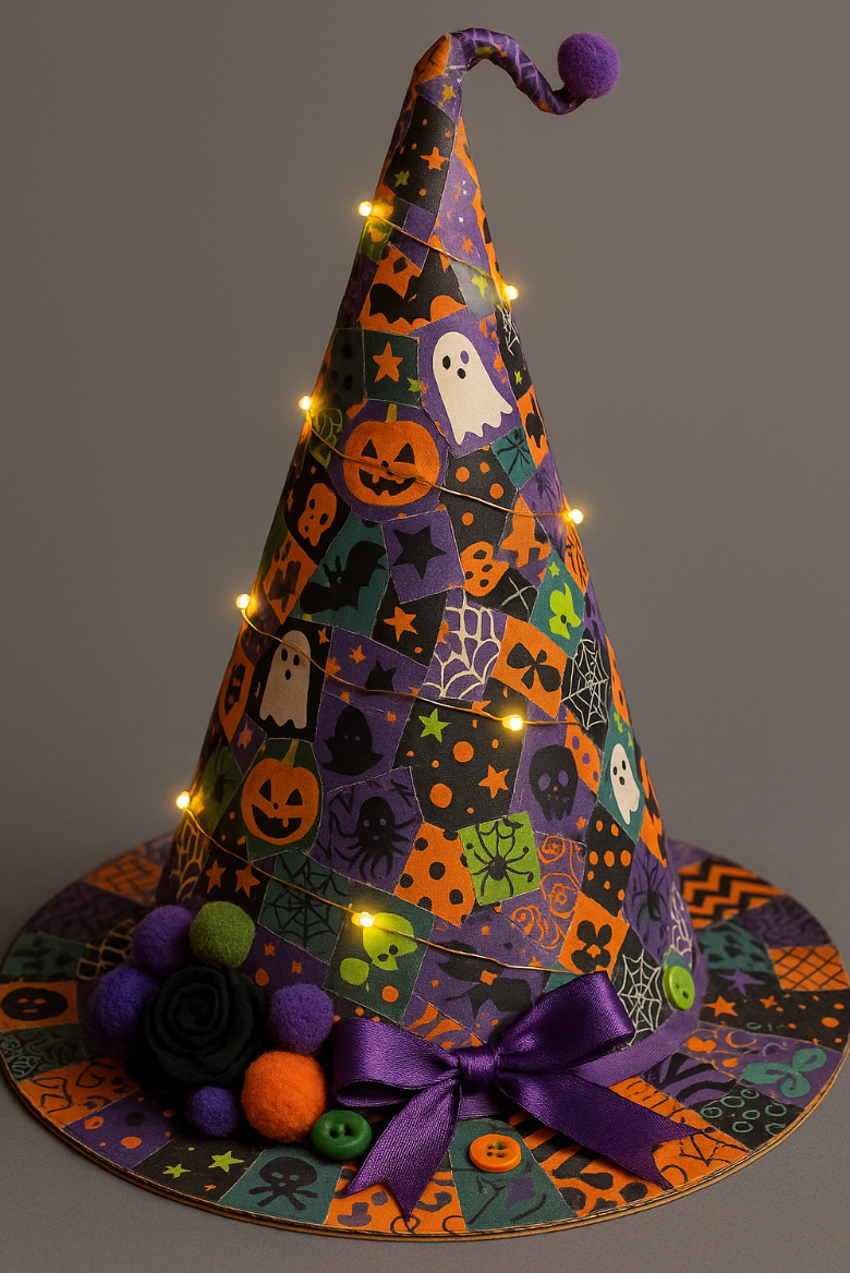 3D Witches  & Wizards Hats, 7 - 11 year olds 