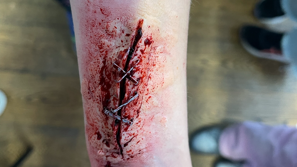 Saturday 26th October - Prosthetic workshop 8+