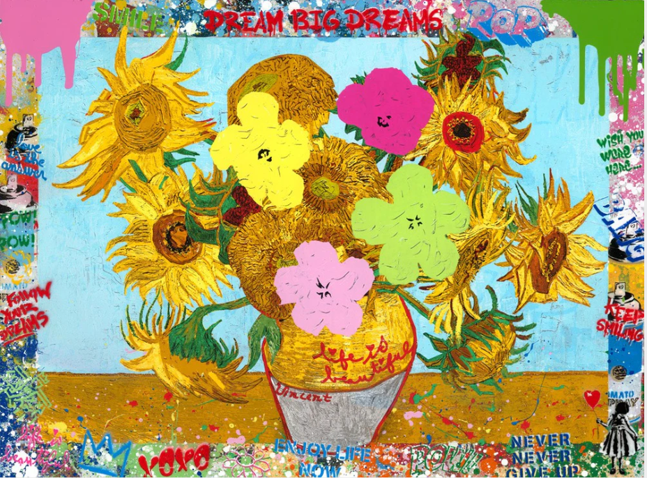 BALHAM, Van Gogh X Mr Brainwash mashup!  Friday 29th May 6-12 year olds