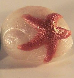 Thumbnail: Starfish Sea Shell Pearly Soap