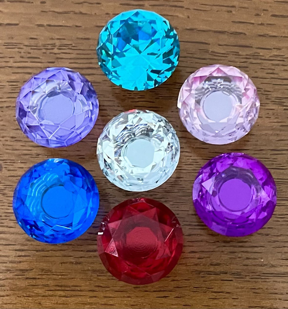 Thumbnail: Aqua Blue Handmade Body Powder Puff