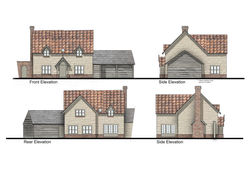 Rendered visual for Argoed Lane