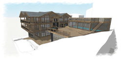South east elevational visual