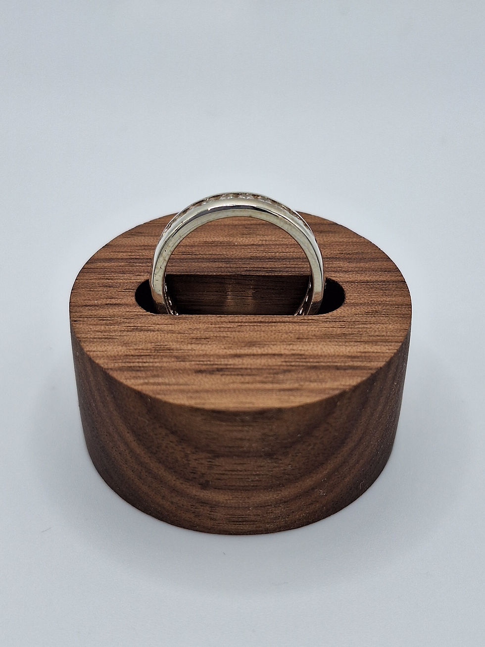 Thumbnail: Silver CZ Eternity Ring