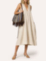 fringe pinar soft clutch on model