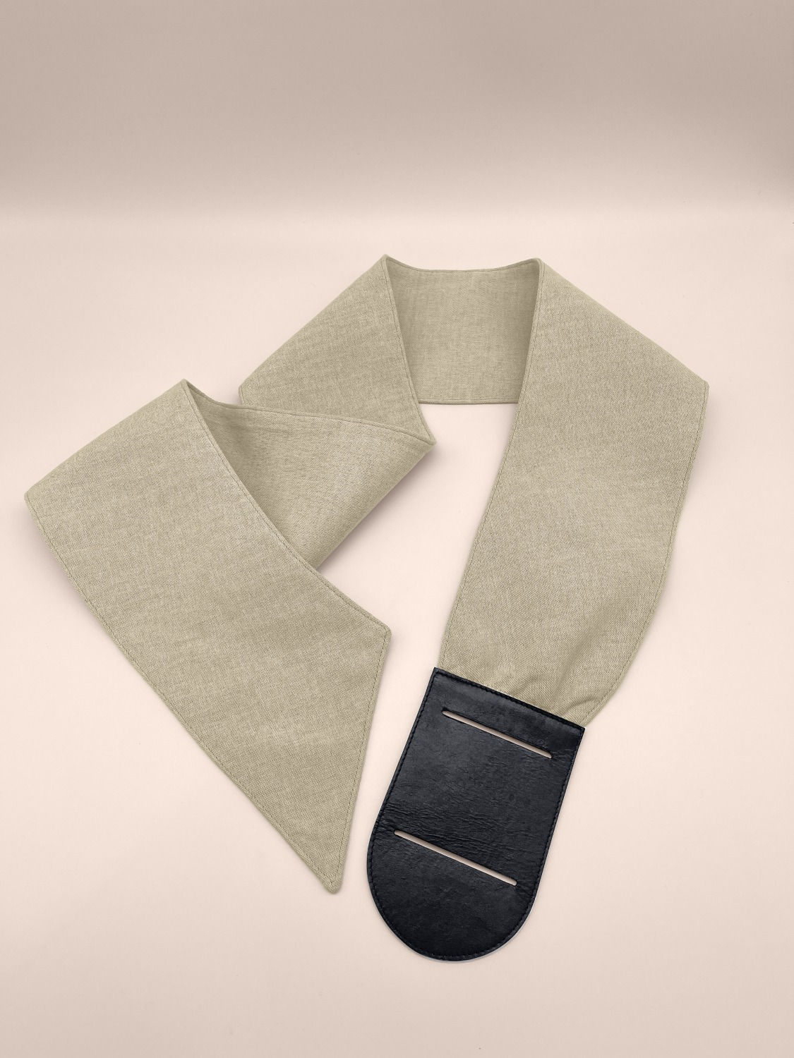 MrCarterCo Wide Canvas Belt Front