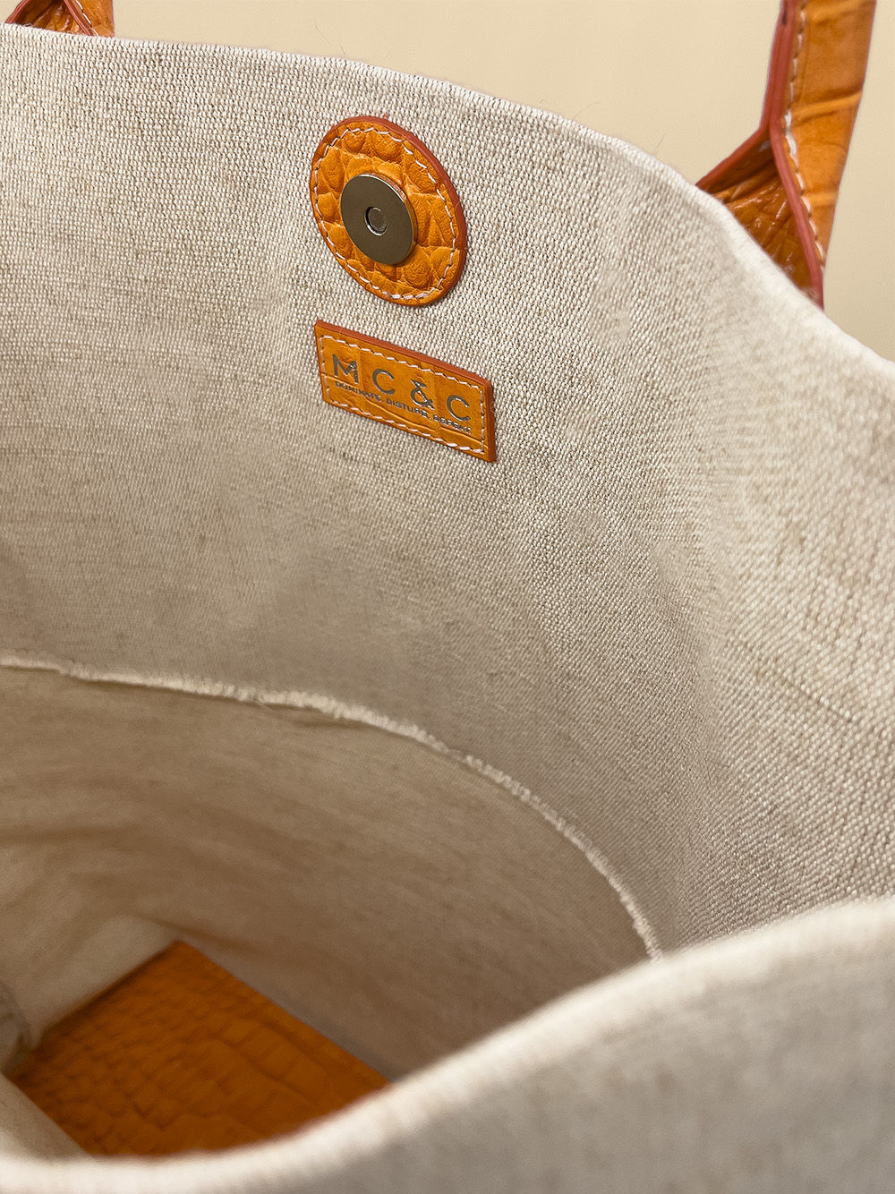 Medium Pinar Tote in Orange