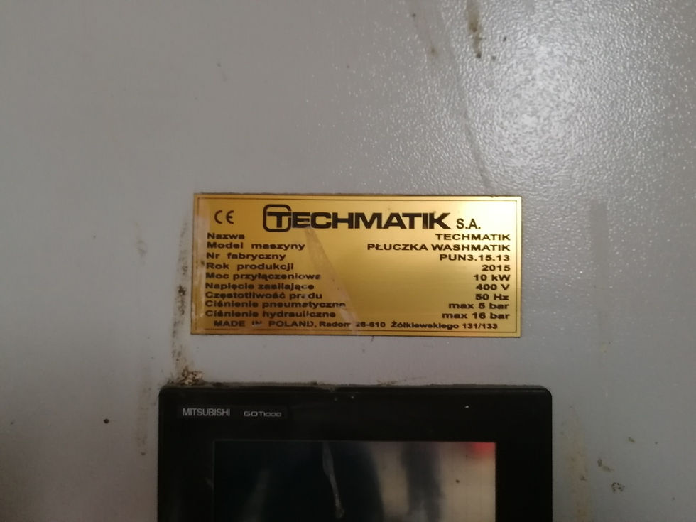 Miniatura: PŁUCZKA TECHMATIC - WASHMATIC
