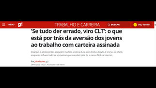 Artigo: O fim da CLT ou a urgência de modernizá-la?