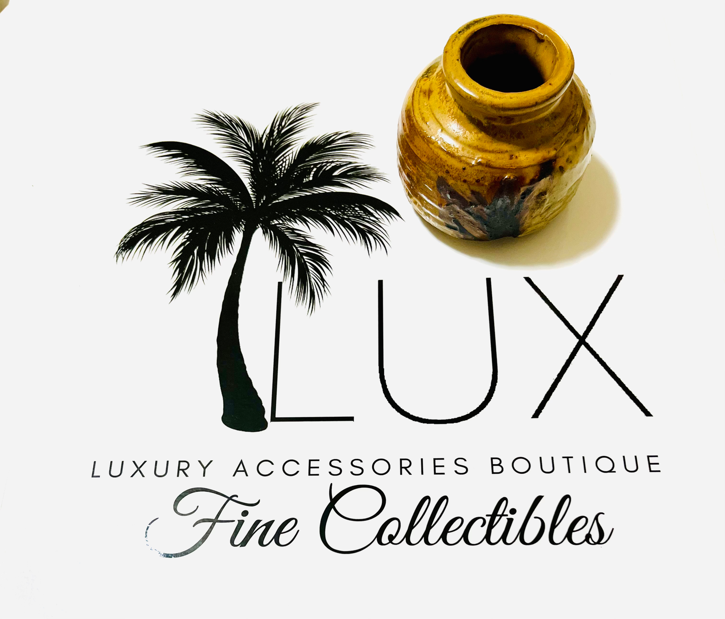 Native Brown Mini Vase