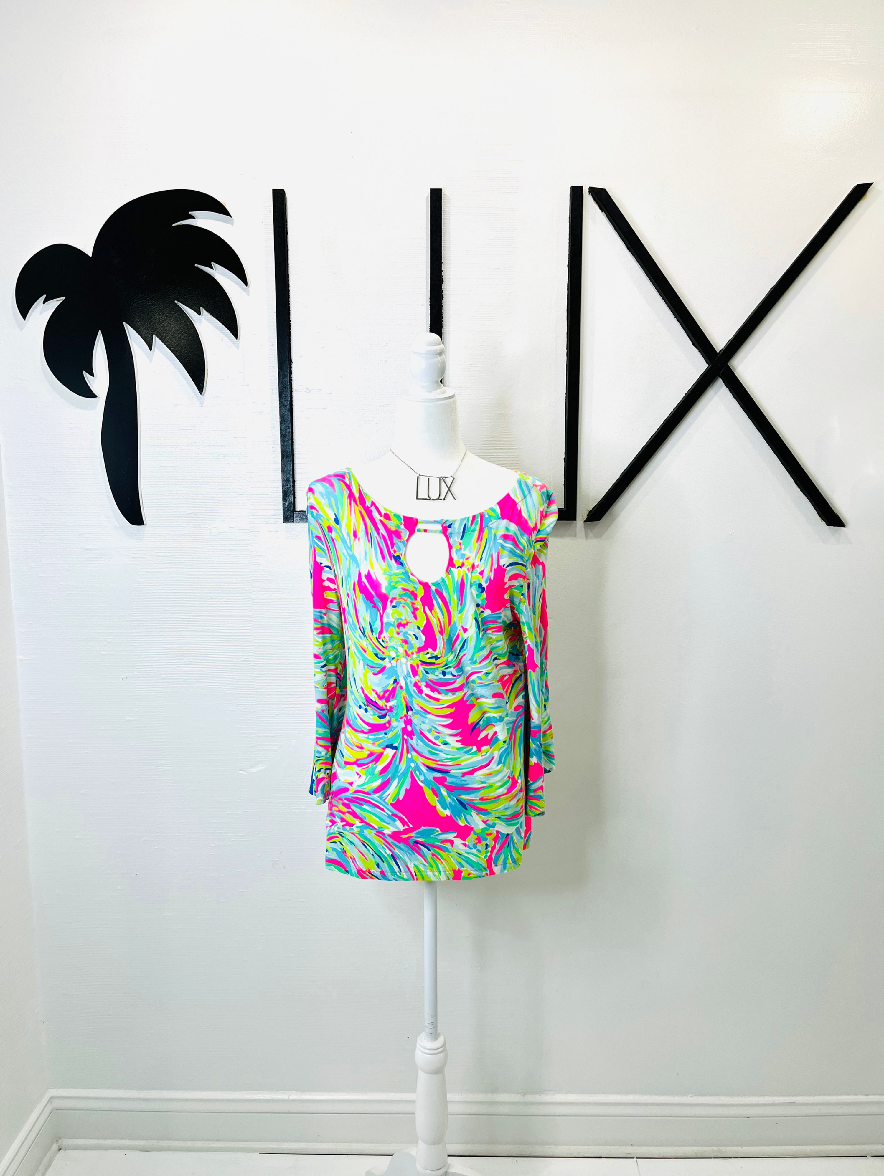 LILLY PULITZER Island Time Marlowe Dress/Top Size Small