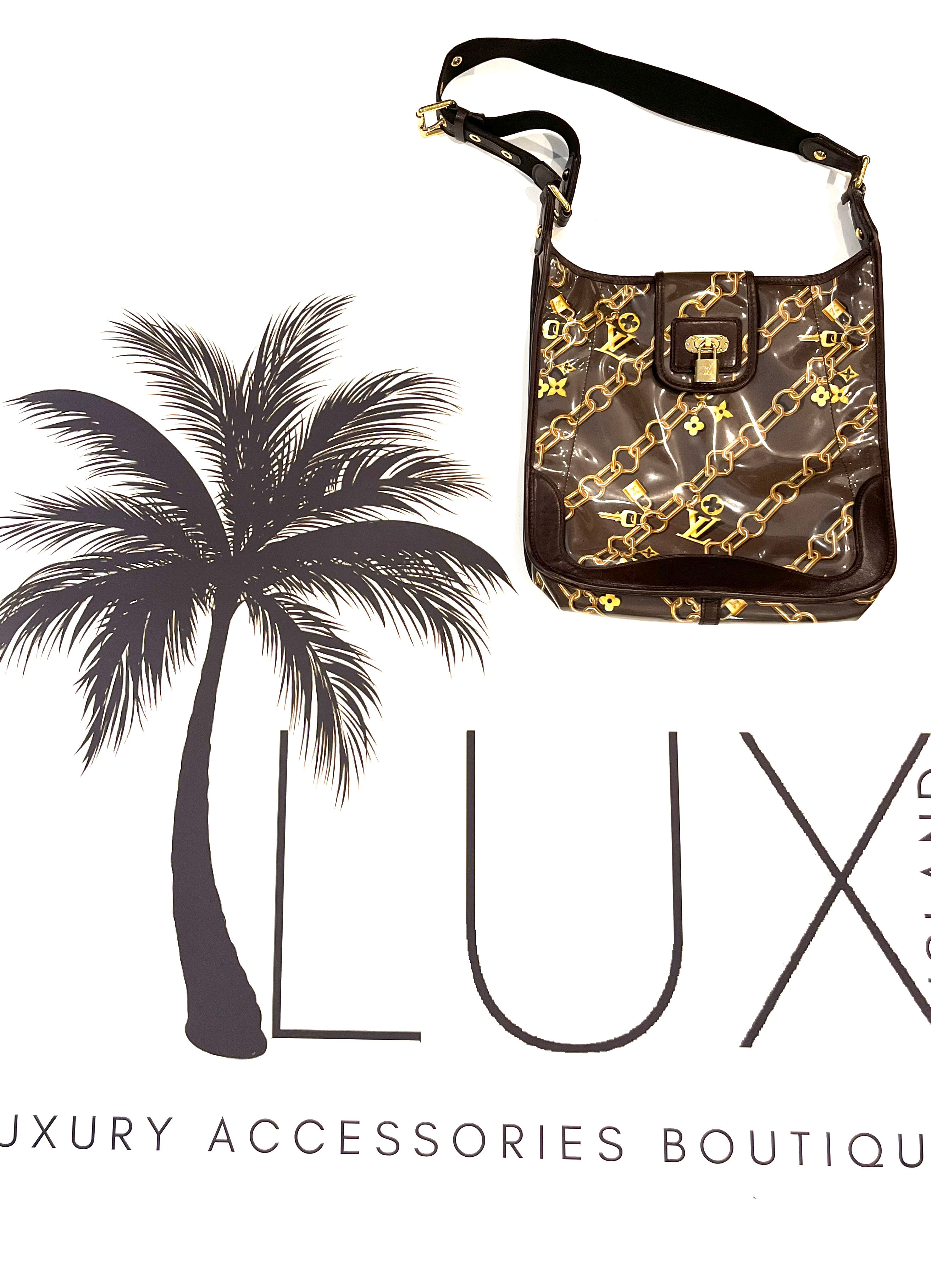 LOUIS VUITTON Limited Edition Monogram Charms Musette